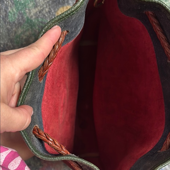 Vintage All Weather Leather Multicolor Dooney & Bourke Bag - Picture 3 of 8